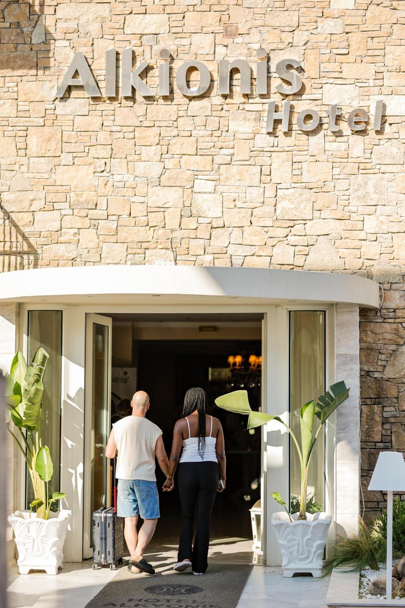 Alkyonis Hotel Nea Kallikrateia Exterior foto
